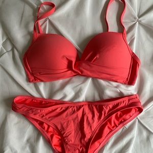 Kate Spade Hot Pink Bikini Set